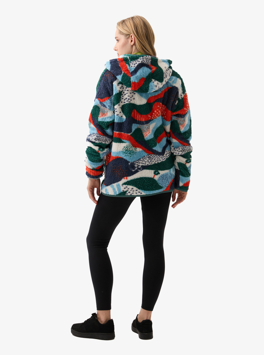 Unisex Termal Polar Ceket 20003 - Desenli - 8