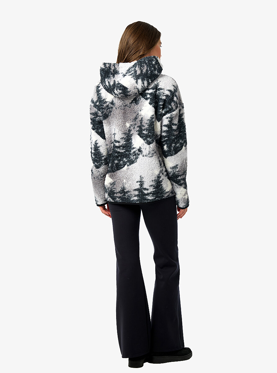 Unisex Termal Polar Ceket 20026 - Desenli - 5