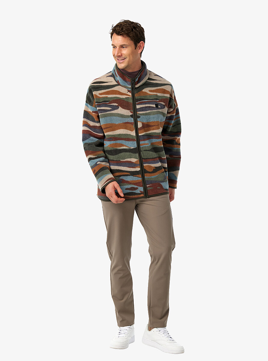 Unisex Termal Polar Ceket 20027 - Desenli - 6