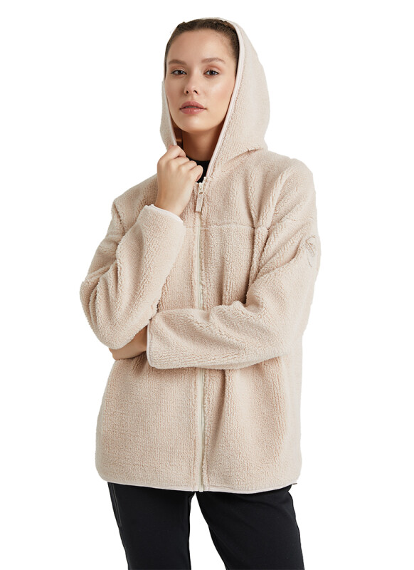 Unisex Termal Polar Sweatshirt 40135 - Bej - 3