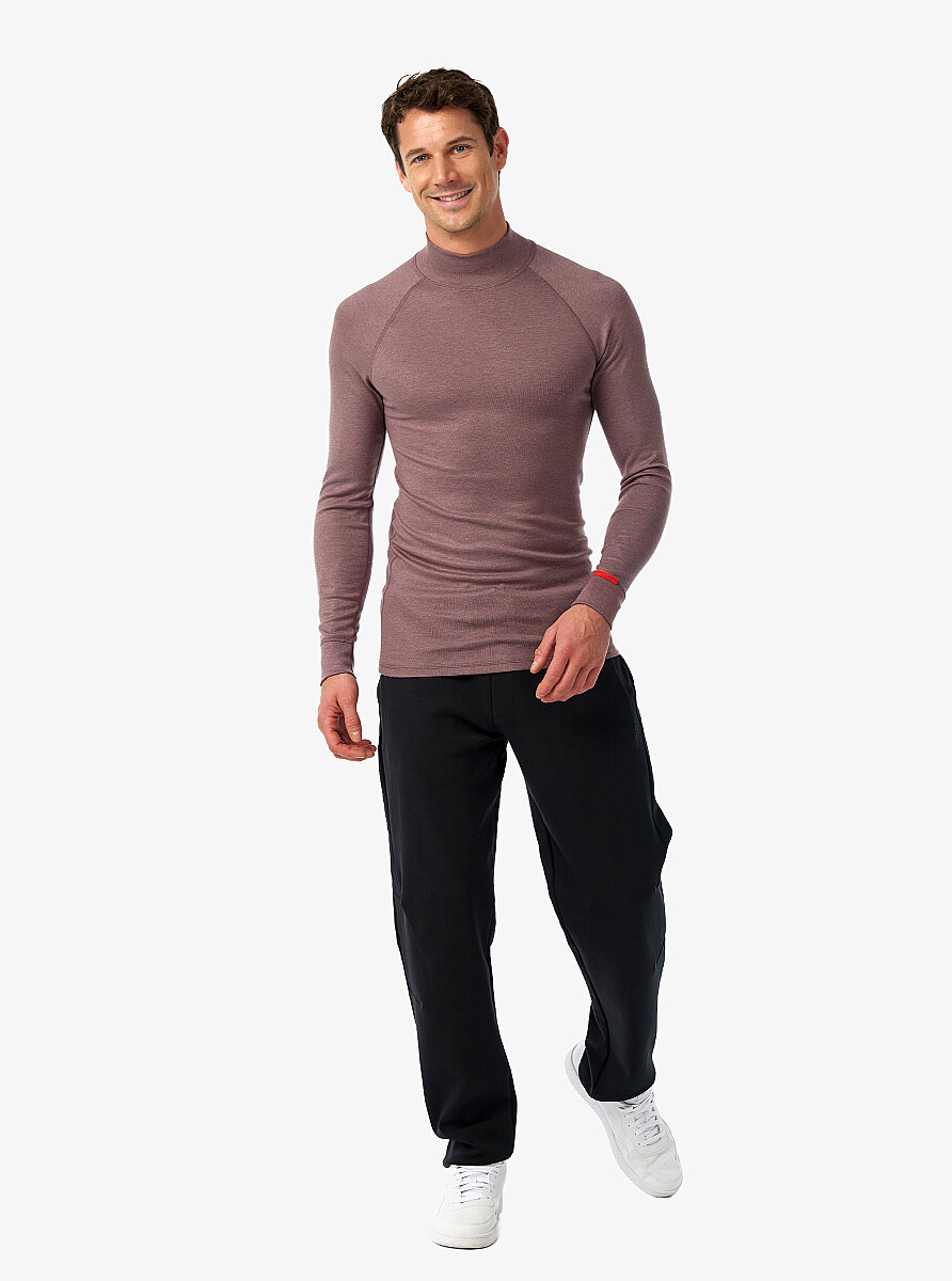 Unisex Termal T-Shirt 2. Seviye 20028 - Kahverengi - 5