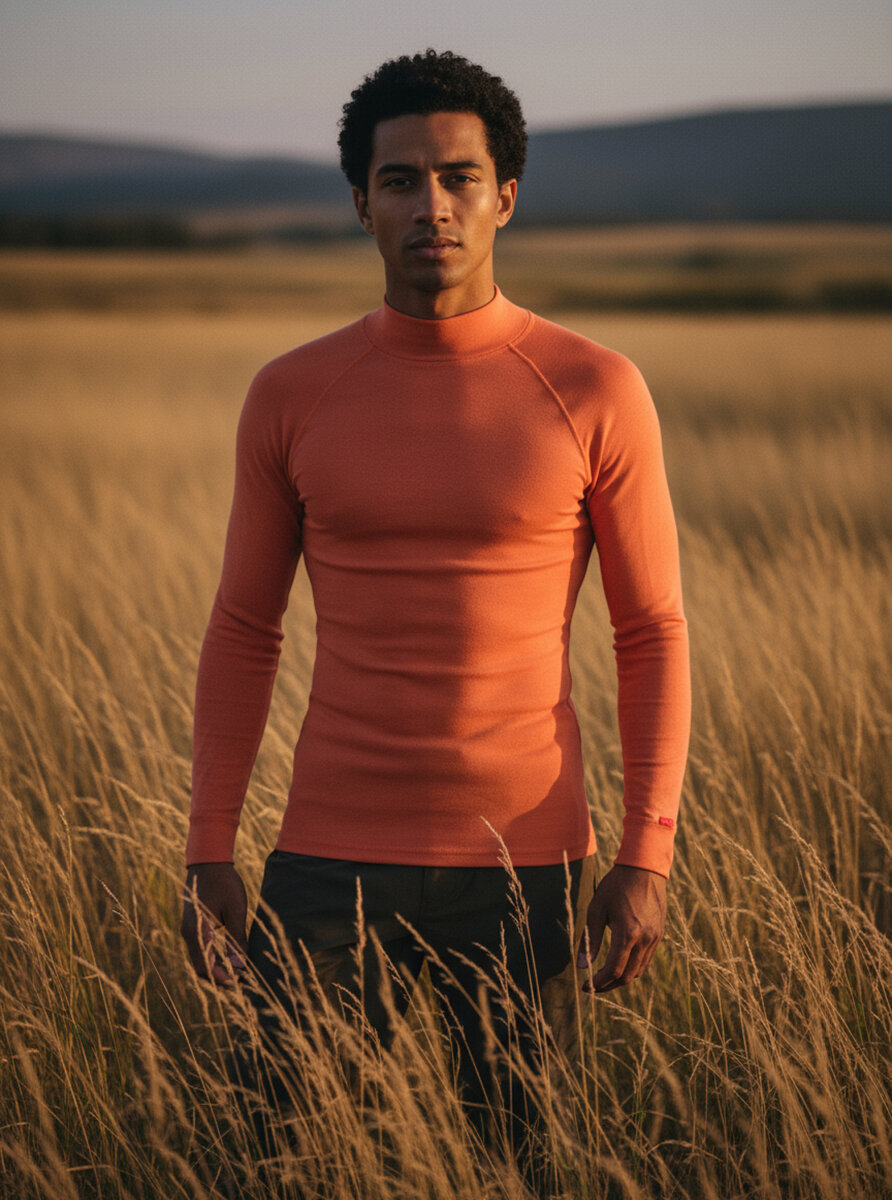 Unisex Termal Tişört 2. Seviye 40652 - Nar Çiçeği - 11