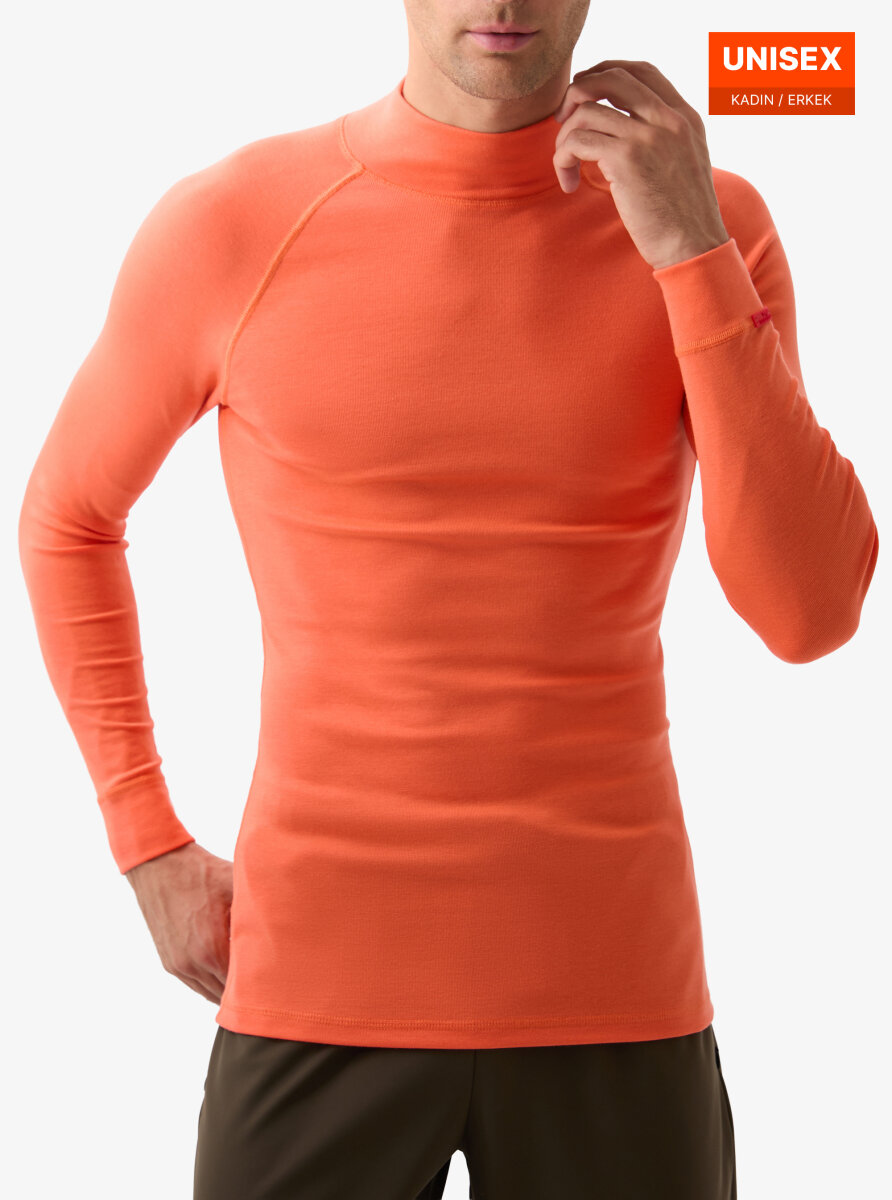 Unisex Termal Tişört 2. Seviye 40652 - Nar Çiçeği - 1