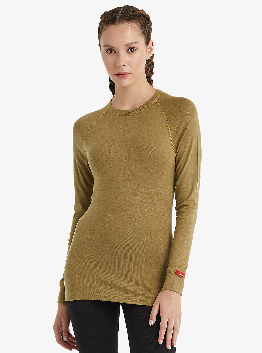 Unisex Termal Tişört 2. Seviye 9259 - Sahra Bej - 2