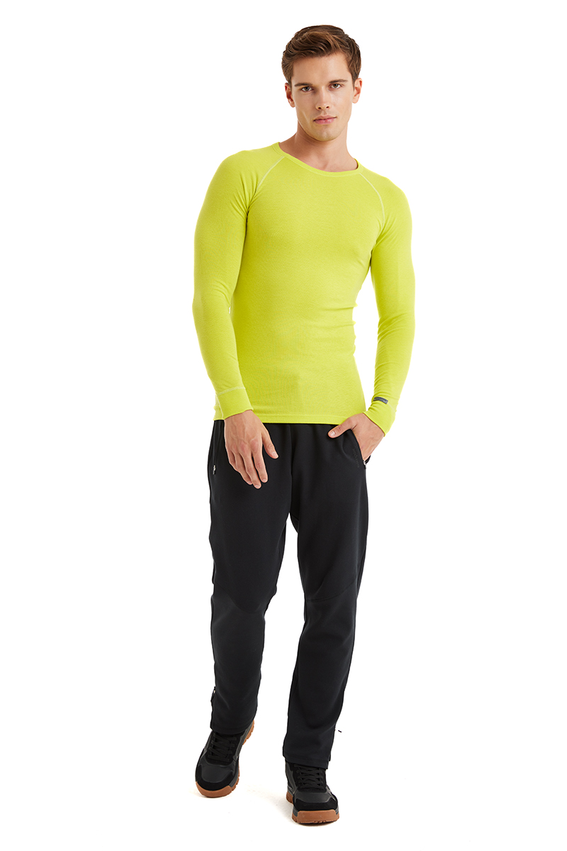 Unisex Termal Tişört 40651 - Sarı - 7