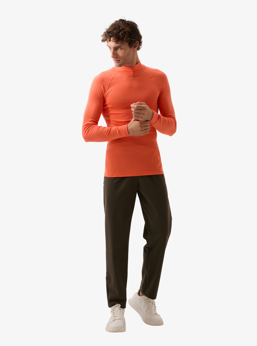 Unisex Termal Tişört 40652 - Nar Çiçeği - 7