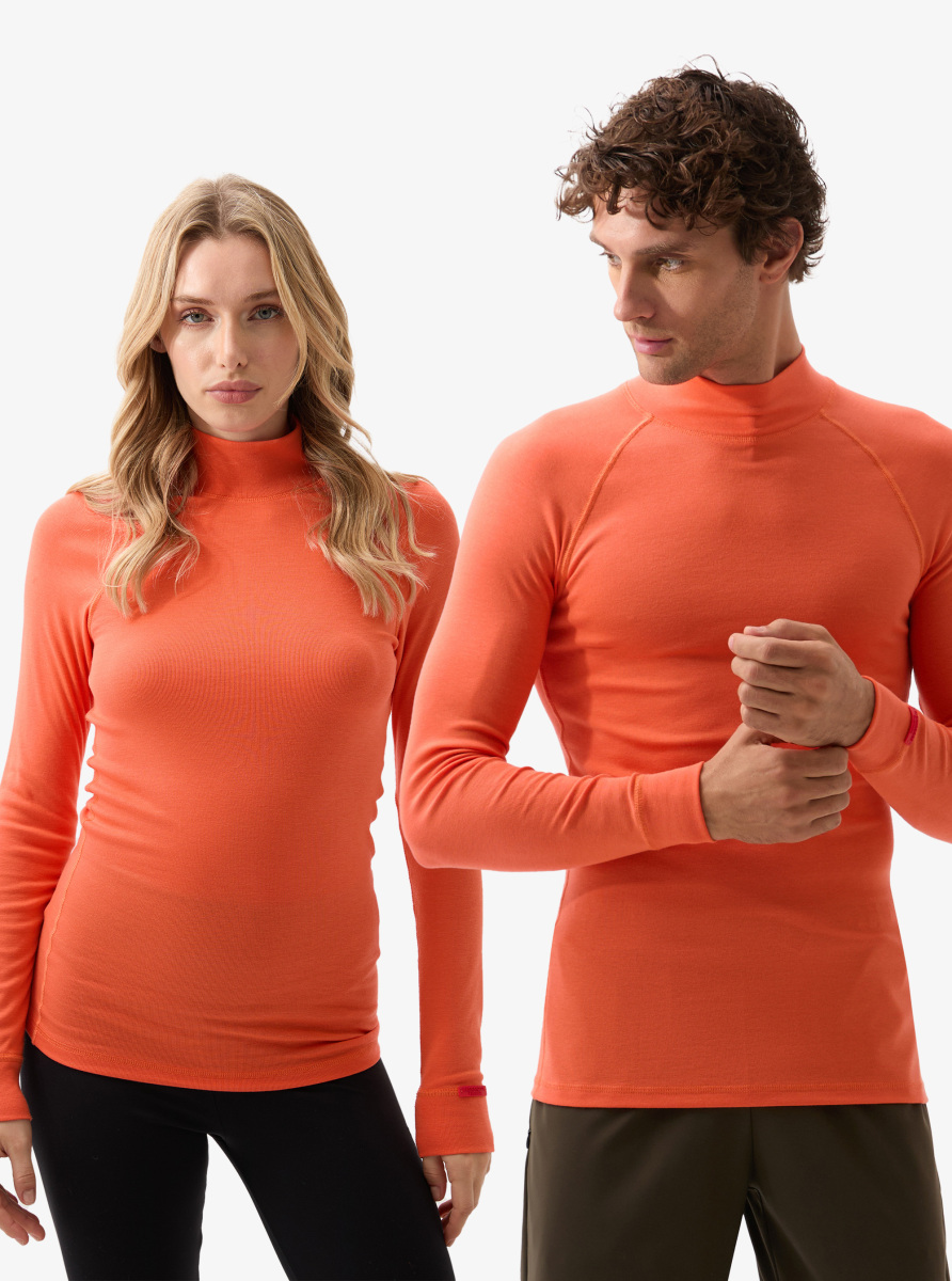 Unisex Termal Tişört 40652 - Nar Çiçeği - 1