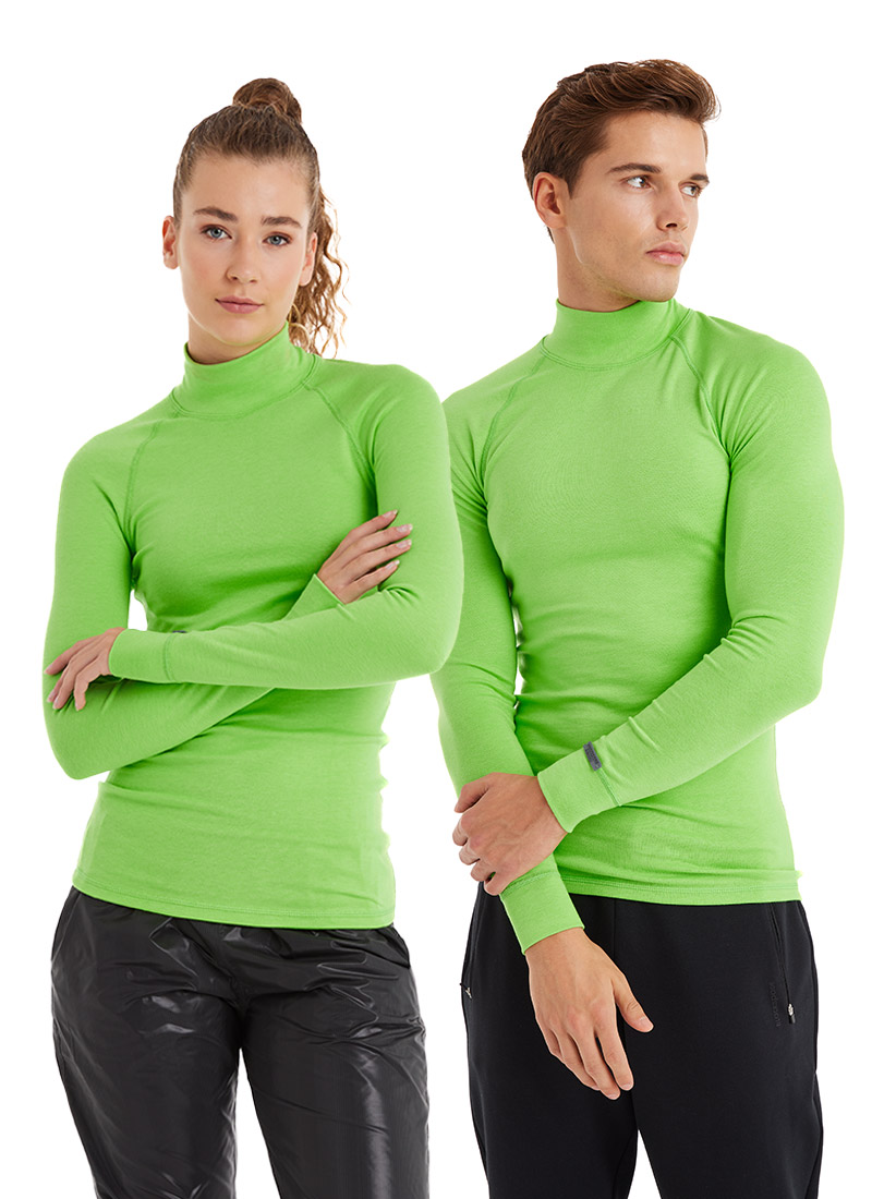 Unisex Termal Tişört 40652 - Yeşil - 1