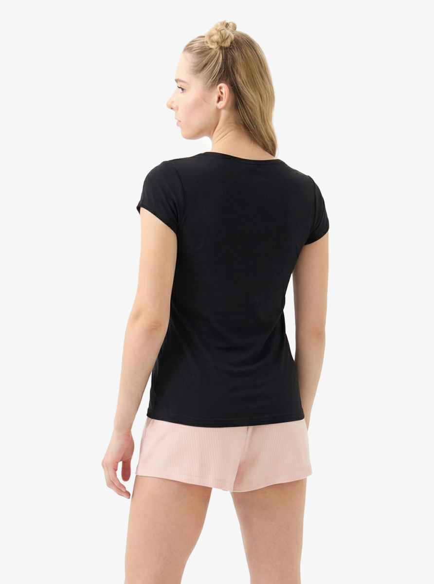 Women T-shirt 1622 - Black